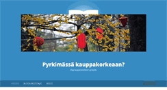 Desktop Screenshot of kauppatiede.fi